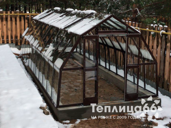 Теплица Рада Исеть под стекло 3х4 метра